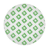 Groen patroonpatroon snijplank (Voorkant)