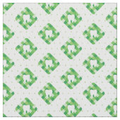 Groen patroonpatroon stof (Close Up)
