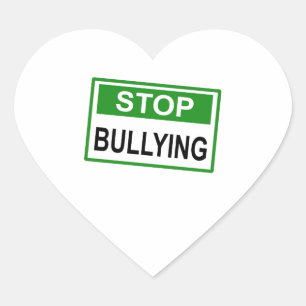 Groen pendelteken stoppen hart sticker