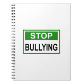 Groen pendelteken stoppen notitieboek (Voorkant)