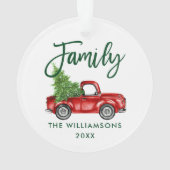 Groen penseel Manuscript Familie  Rood Vracht Ornament (achterkant)