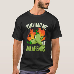 Groen peper Design voor een Scoville Chili T-shirt