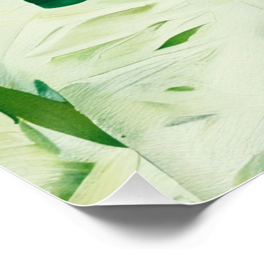 Groen Perfect Poster (Hoek)