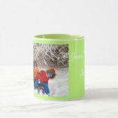 Groen personaliseer de Mok van de Coffee van het M (Midden)