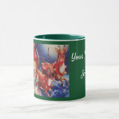 Groen personaliseer de Mok van de Coffee van het M (Midden)