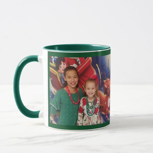 Groen personaliseer de Mok van de Coffee van het M (Links)