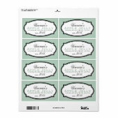 GROEN | PERSONALISEERDE STICKER VOOR KANNEN (Full Sheet)