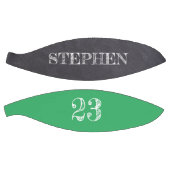 Groen persoonlijk naamnummer Chalkboard etsen Basketbal (Panelen)