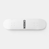 groen persoonlijk skateboard (Horizontaal)