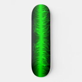 groen persoonlijk skateboard