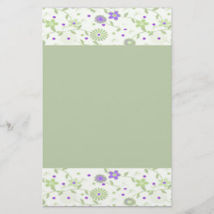 Groen Persoonlijk Stationery Briefpapier