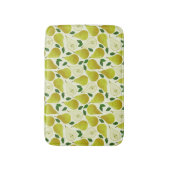 Groen perspatroon badmat (Voorkant Verticaal)