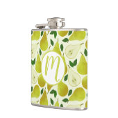 Groen perspatroon heupfles (Links)