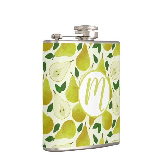 Groen perspatroon heupfles (Rechts)