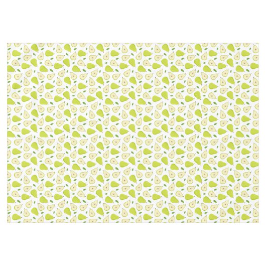 Groen perspatroon tafelkleed (Voorkant (Horizontaal))