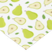 Groen perspatroon tafelkleed (Gekanteld)