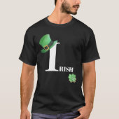 *~* Groen Pet IRISH IERLAND Leprechaun T-Shirt (Voorkant)