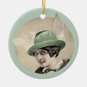 groen Pet keramisch Ornament