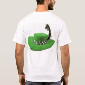 Groen Pet T-shirt (Achterkant)