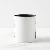 Groen pijlprofiel mok (Midden)