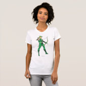 Groen pijlprofiel t-shirt (Voorkant volledig)