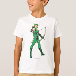 Groen pijlprofiel t-shirt