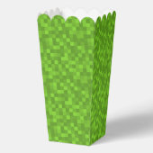 Groen Pixelpatroon Retro 8-Bit Gaming Bedankdoosjes (Voorkant)