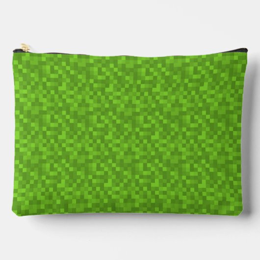Groen Pixelpatroon Retro 8-Bit Gaming Etui (Voorkant)