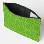 Groen Pixelpatroon Retro 8-Bit Gaming Etui (Open)