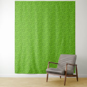 Groen Pixelpatroon Retro 8-Bit Gaming Wandkleed (In situ)