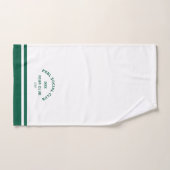 Groen PKBL Social Club Crest Pickleball Handdoek (Handdoek)