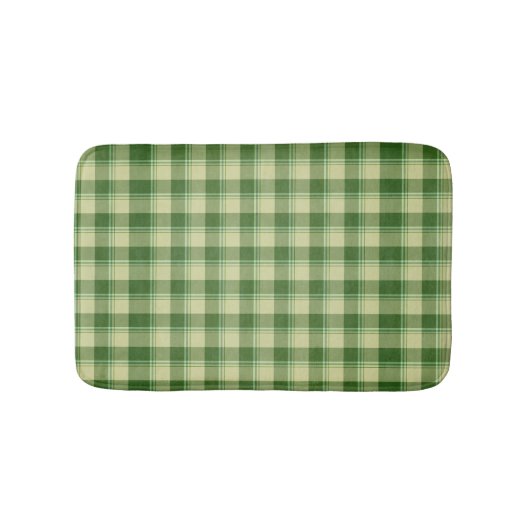 Groen Plaid Saint Patrick's dag Badmat (Voorkant)