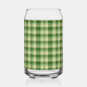 Groen Plaid Saint Patrick's dag Blikvorm Glas (Rechts)