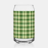 Groen Plaid Saint Patrick's dag Blikvorm Glas (Links)
