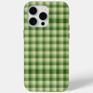 Groen Plaid Saint Patrick's dag iPhone 15 Pro Max Hoesje