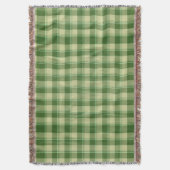 Groen Plaid Saint Patrick's dag Deken (Voorkant Verticaal)
