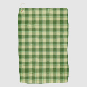 Groen Plaid Saint Patrick's dag Golfhanddoek