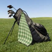 Groen Plaid Saint Patrick's dag Golfhanddoek (Groen)