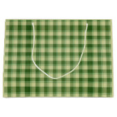 Groen Plaid Saint Patrick's dag Groot Cadeauzakje (Voorkant)