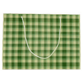 Groen Plaid Saint Patrick's dag Groot Cadeauzakje (Achterkant)