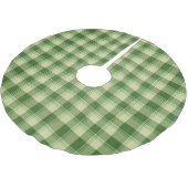 Groen Plaid Saint Patrick's dag Kerstboom Rok (Gekanteld)