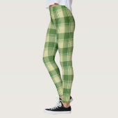 Groen Plaid Saint Patrick's dag Leggings (Links)