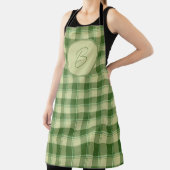 Groen Plaid Saint Patrick's dag Schort (Insitu)