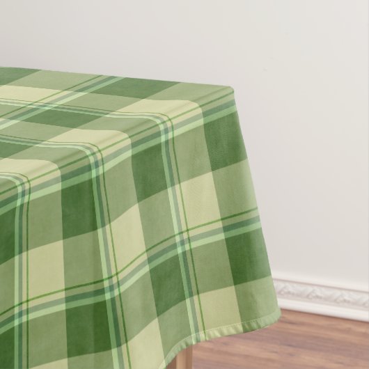 Groen Plaid Saint Patrick's dag Tafelkleed (Voorbeeld)