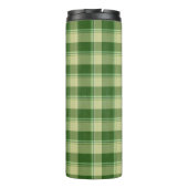 Groen Plaid Saint Patrick's dag Thermosbeker (Achterkant)