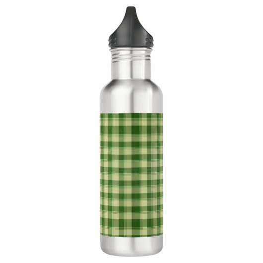 Groen Plaid Saint Patrick's dag Waterfles (Links)