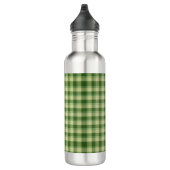 Groen Plaid Saint Patrick's dag Waterfles (Rechts)