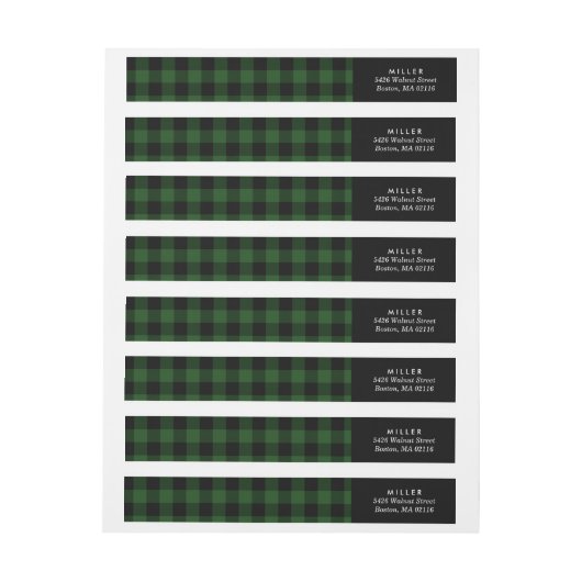 groen plaid | Vakantie (Vel)