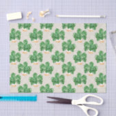 Groen Plant bladeren Tissuepapier (Craft)