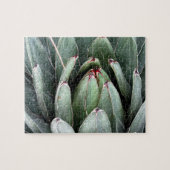 Groen Plant Fotopuzzel met geschenkdoos Legpuzzel (Horizontaal)